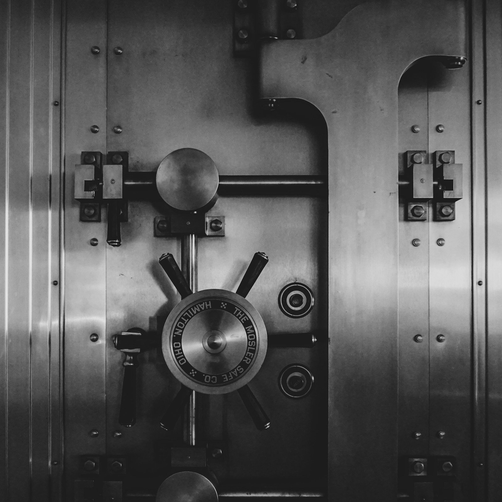 Vault door locking mechanism — security craftsmanship