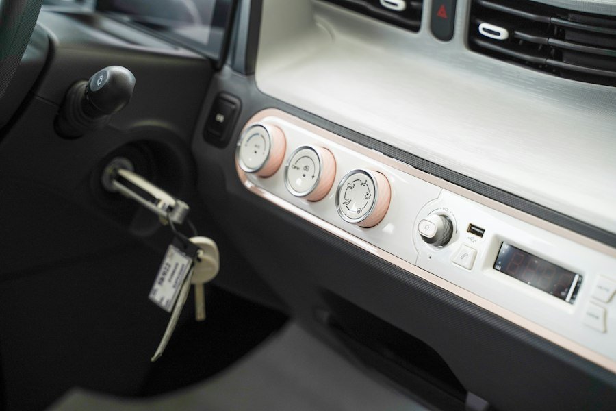 Car key in the ignition — automotive locksmith